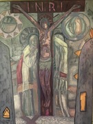 Janina Kraupe-Świderska „Chrystus na krzyżu „