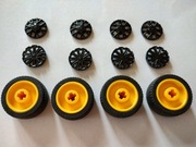 Lego speed champions koła i felgi do Mercedes-AMG GT3