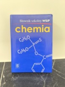 Słownik szkolny chemia WSiP książka podręcznik chemiczny 