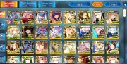 Konto Fate Grand Order FGO 60 SSR postaci 