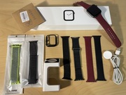 Apple Watch 4 44mm, aluminium MEGA ZESTAW 7 pasków