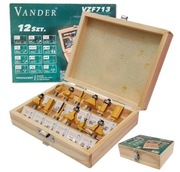 Zestaw frezów VANDER do frezarki górnowrzecionowej 8mm