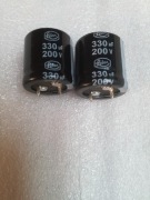 Kondensator 330uF/200V   25x27mm 2szt
