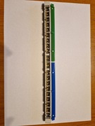 Listwa zaciskowa szyna 19N 19PE