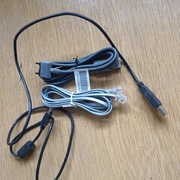 Kable do laptopa i telefonu mix.