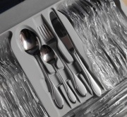 Sztućce Saubach 72 el komplet satyna solidne