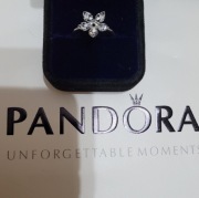 Pierścionek Pandora srebrny s925 demogorgon 