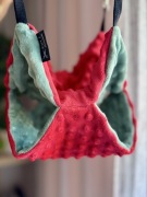 Hamak dla szczura/ chomika podwójny 25x25 miękkie legowisko do klatki Minky