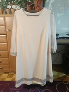 Prosta sukienka (pudrowy róż)