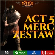 Diablo 2 Resurrected ZESTAW DLA MERCA ACT 5 D2R BUILD XBOX NINTENDO PS4 PS5