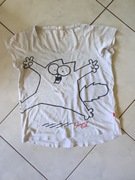 simons cat koszulka firmowa t-shirt filmowa oryginalna wyszywana damska