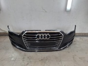 AUDI A6 C7 LIFT ZDERZAK PRZÓD GRILL KOMPLETNY ORYGINAŁ LY9B 4G0807437