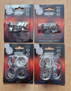 Akcesoria do karniszy BOJANEK Ø16/19 – klipsy, kółka, żabki – nowe