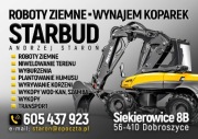 Koparka Mecalac roboty ziemne 