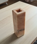 Marmurowy wazon wysokość 19 cm 