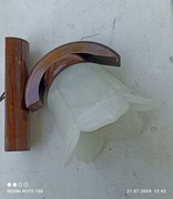 PIEKNY KWIATOWY KINKIET-UNIKALNY;-) ZAPRASZAM;-)