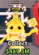 Gold Esok Sekolah 37.5M/s Steal a brainrot/Roblox