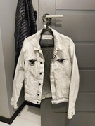 Kurtka Jeansowa CALVIN KLEIN JEANS Rozmiar S SZARA