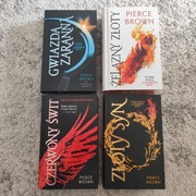 Pierce Brown Czerwony świt, Gwiazda, Złoty, Żelazny Nowe