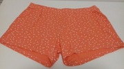 Spodenki krótkie damskie, pomarańczowe