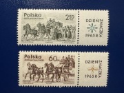 Znaczki polskie .1965 r.