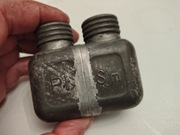 dwukomorowy przybornik na oolej/smar do karabinu 