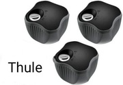 Thule pokrętło blokada gałka zamykana na zamek 3 sztuki 