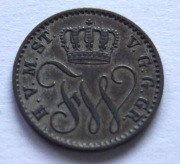 MECKLENBURG-STRELITZ 1/48 TALARA 1864 r. Stan