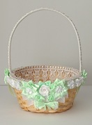 Koszyk, koszyczek wielkanocny na święconkę+ serwetka 