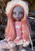 monster high lalka mouscedes ooak custom repaint
