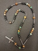 Różaniec z kamieni naturalnych