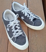 TRAMPKI CONVERSE/ TEKSTYLNE TENISÓWKI/ BUTY SPORTOWE, UNISEX, ROZM. 36,5