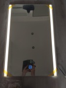 Lustro łazienkowe LED o wymiarach 40x60 cm Nowe 
