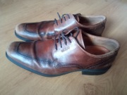 Ecco męskie skórzane półbuty brązowe rozmiar 44 wkładka 30cm