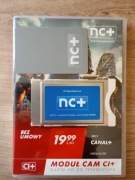 niebieski Moduł CAM nc+ telewizja na kartę z kartą Cayman