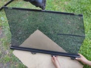 Roleta roletka szyby drzwi tylnych Audi A6 C5 Avant 