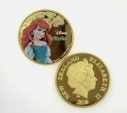 Złota moneta kolekcjonerska – Ariel The Walt Disney 2020, Elizabeth II