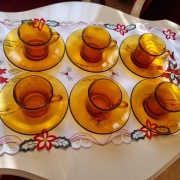 Duralex francuskiej produkcji komplet 6 sztukk