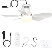 Wentylator ogrodowy z oświetleniem wentylator sufitowy na patio