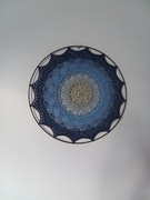 Mandala szydełkowa 35 cm