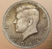 USA Half dollar J F K z 1964 i 1970 roku