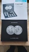 Kasetka na monety Krugerrand Silver 1 oz 2017