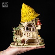 CERAMIC WITCH Domek ceramiczny na świeczkę