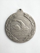 Medal srebro fi 50 mm - pływanie