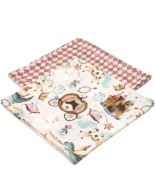 2-pak pieluszek 100% Bamboo Muślin - PRINCES LA MILLOU