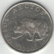 Chorwacja 5 kun kuna 2000 - 26,5 mm - nr 2