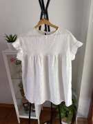 Śliczna bawełniana tunika haftowane kwiaty 100% bawełna cotton