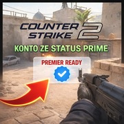 KONTO COUNTER STRIKE CS2 | STATUS PRIME ON | PREMIER READY | BEZ ŚCIEMY