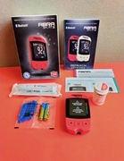 Zestaw GLUKOMETR ABRA SMART BT lancety, nakłuwacz, paski RED