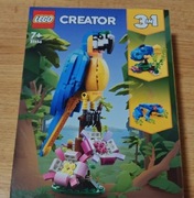 LEGO CREATOR 31136 EGZOTYCZNA PAPUGA